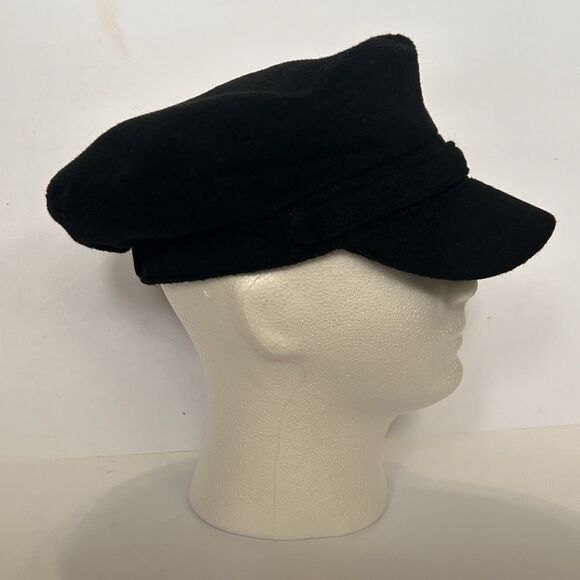 Talbots Sailor Hat Women’s Fisherman Captain Black One Size - Picture 1 of 7